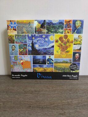 NEW Vincent - 1500 Piece Jigsaw Puzzle by Re-marks Puzzles